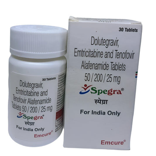 Dolutegravir+Emtricitabine+Tenofovir_Alafenamide_Tablets_Generic_for_Tivicay+Descovy_50mg_200mg_25mg