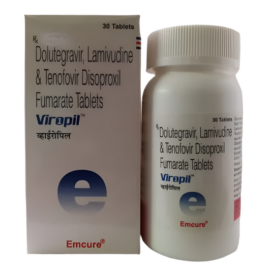 Dolutegravir + Lamivudine + Tenofovir DF (Generic for Dovato® + Viread®)